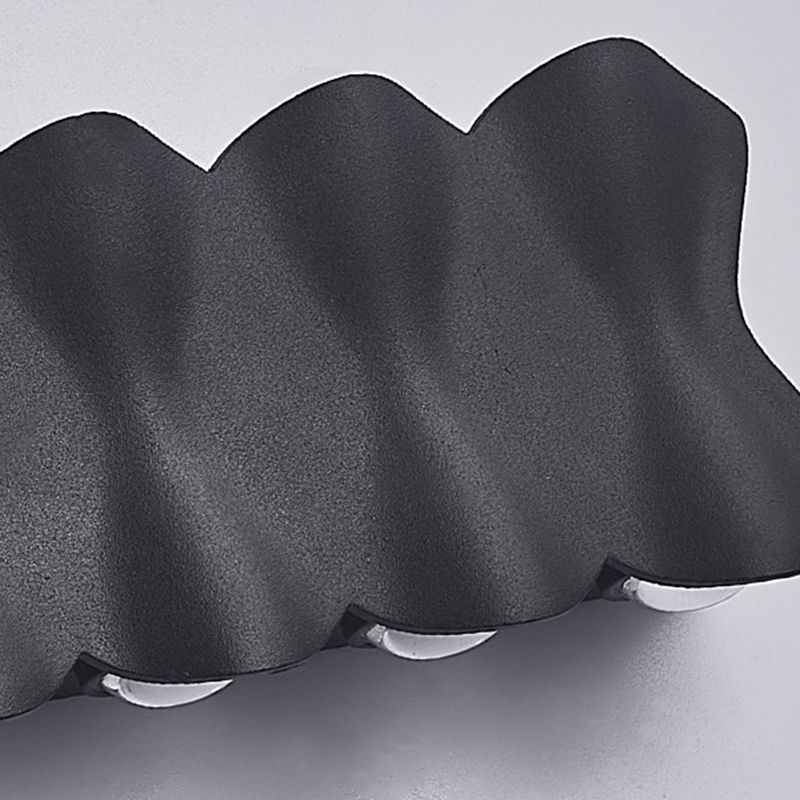 Golven multi lights wand gemonteerd licht aluminium moderne stijl led wand sconce