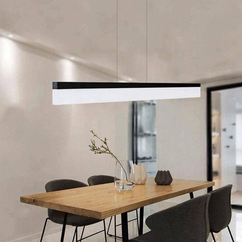 Illuminazione a ciondolo lineare Isola Light Light Kitchen Isola Modern Isola illuminazione