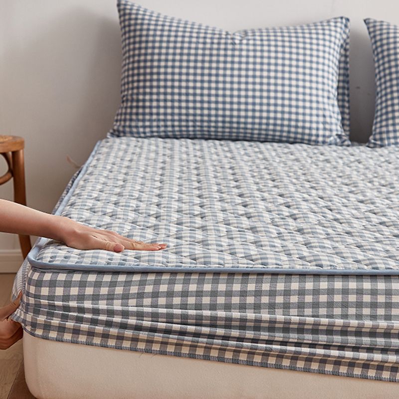 Sheet Sets Cotton Striped Breathable Wrinkle Resistant Super Soft Bed Sheet Set