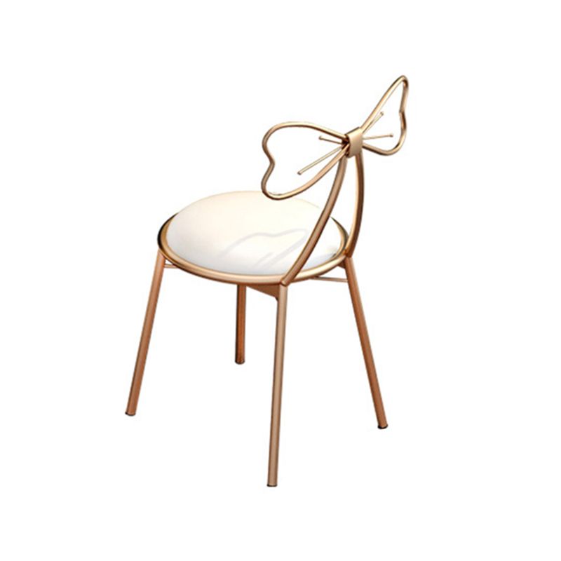 White Wood-based Panel Countertops Solid Wood Legs with Storage Racks and Dressing Tables