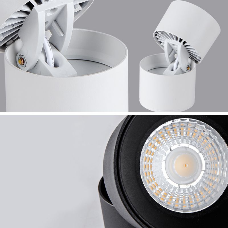 Metall Halbzylinder Bündig Deckenleuchte Moderne Stil 1 Licht Bündige Deckenleuchte