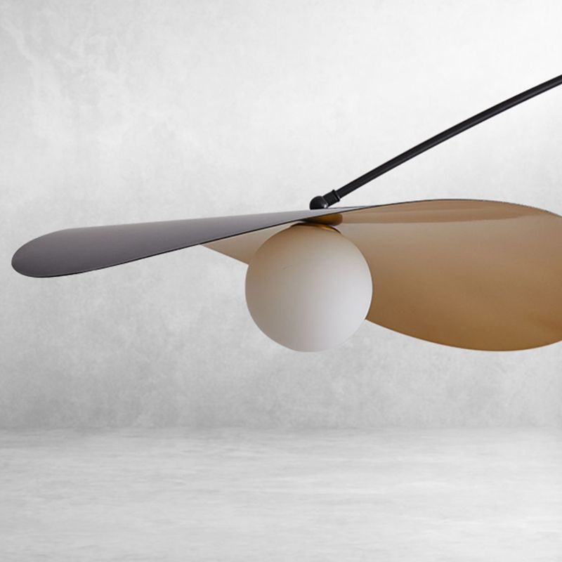 Nordic Style Metal Wall Sconce Adjustable Hat Shape Wall Light for Living Room