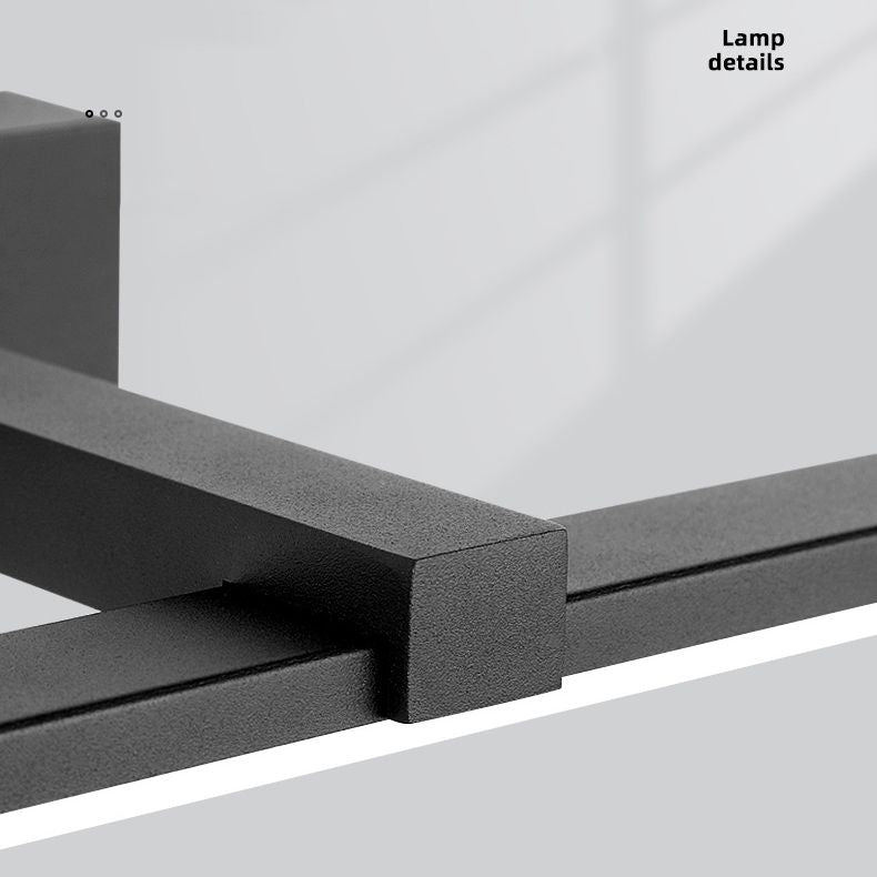 Lineare Waschtischwandleuchte Vintage moderne Einfachheit Plastikwand Wandleuchten für Badezimmer