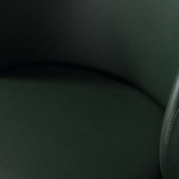 Modern Style Parsons Side Chair Faux Leather Indoor Dining Chair