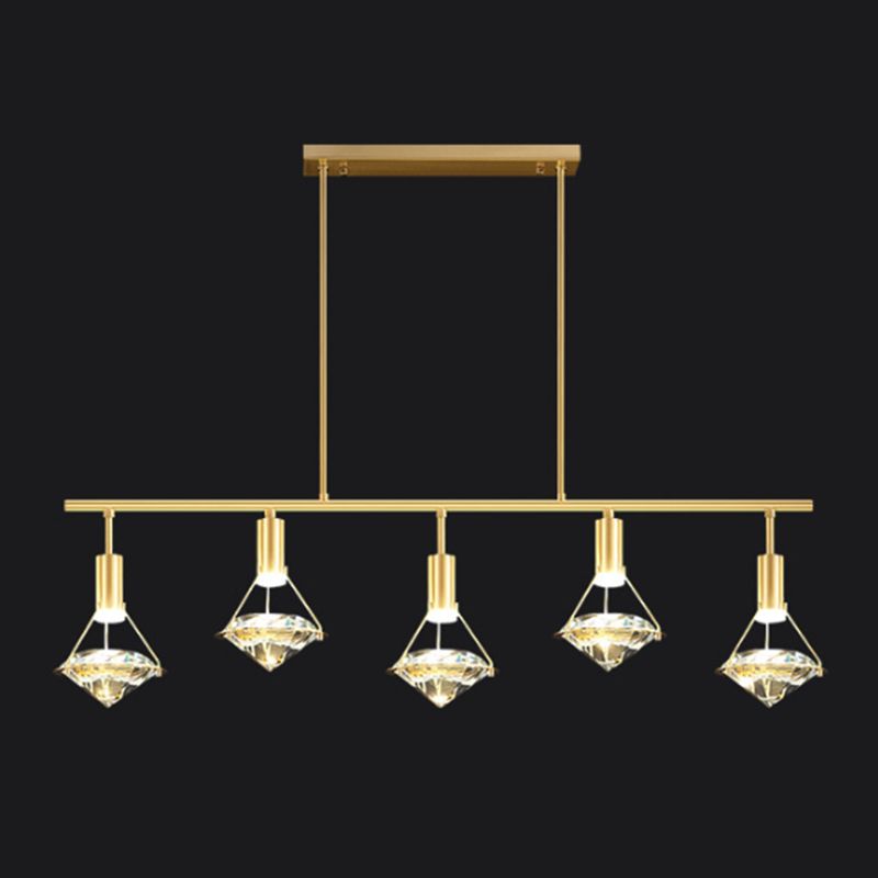 5 luminaire d'île de cône lumine