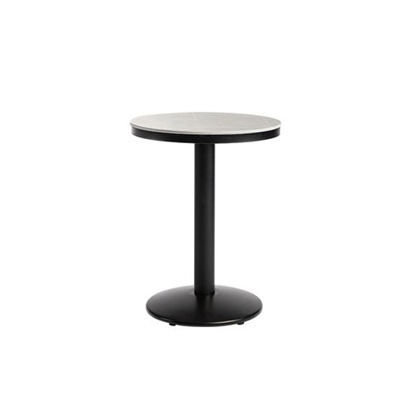 Industrial Round Bar Table Set 1/2/3 Pieces Sintered Stone Bar Table Set for Dining Room