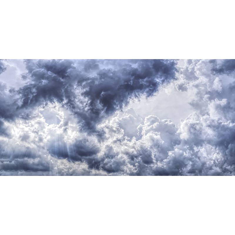 Beautiful Sky Photography Mural Wallpaper Environment Friendly Living Room Wall Mural