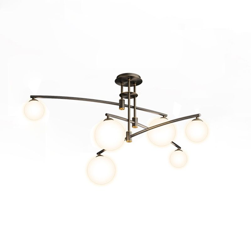 2 colori moderni opzionali per sala da pranzo a sospensione a sospensione in ottone