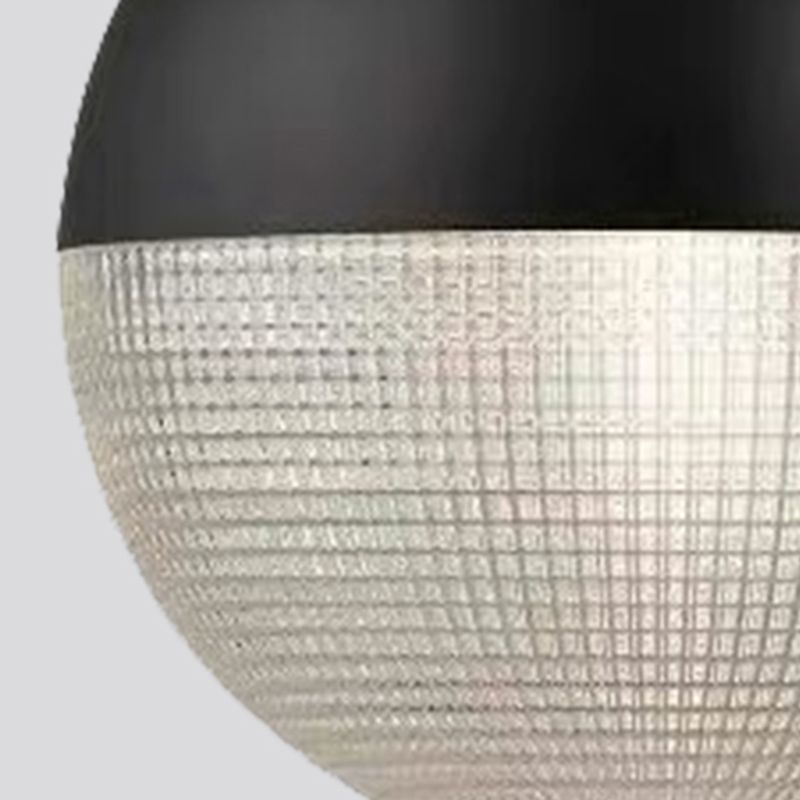 Glasschlafzimmer hängende Leuchte moderne globale Anhängerlicht mit 1 Licht