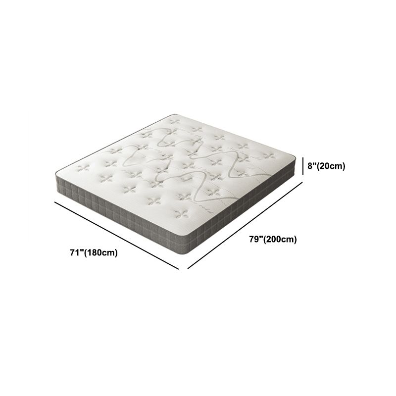 Victorian White Panel Bed Upholstered Headboard Bed with Custom Gold Legs