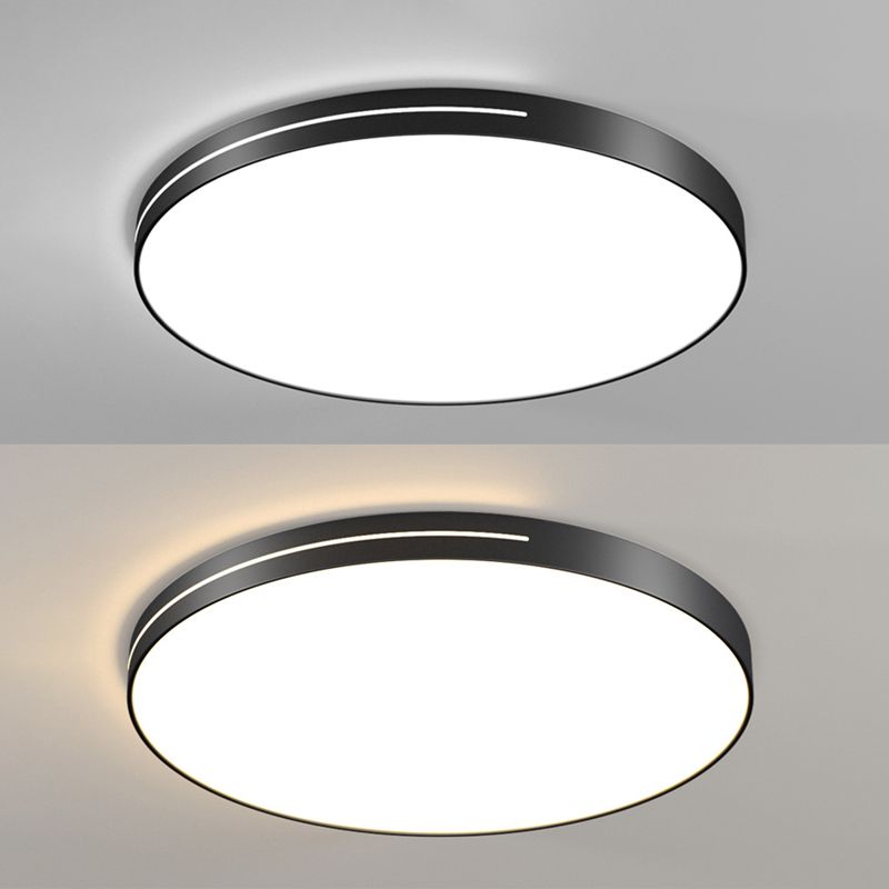 Moderna lampada geometrica da incasso a LED Lampada da soffitto in acrilico per camera da letto