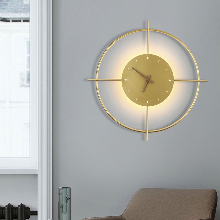 Runde Formwandeln moderne Metallwandmontage -Leuchten