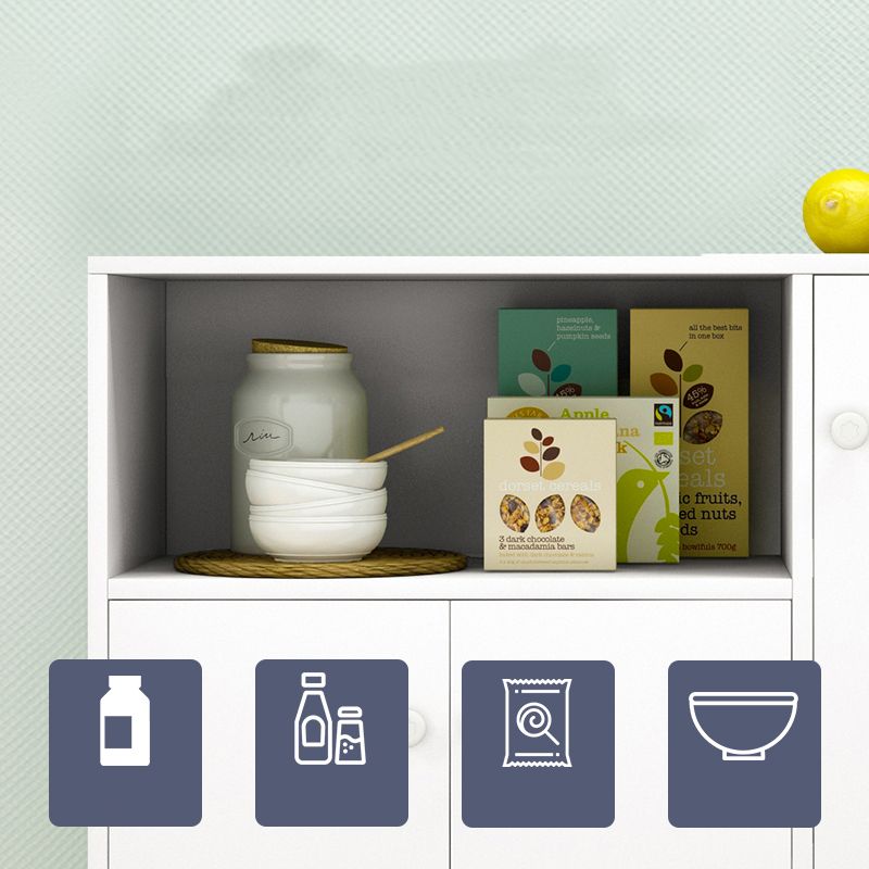 Contemporary Sideboard Engineered Wood Dining Sideboard Table for Living Room