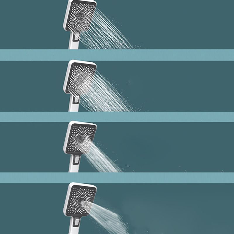 Contemporary Shower System Slide Bar Adjustable Shower Head Wall Mounted Shower Set