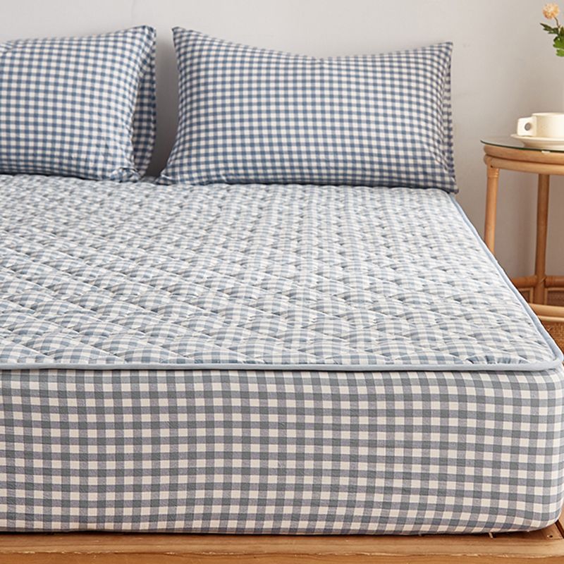 Sheet Sets Cotton Striped Breathable Wrinkle Resistant Super Soft Bed Sheet Set