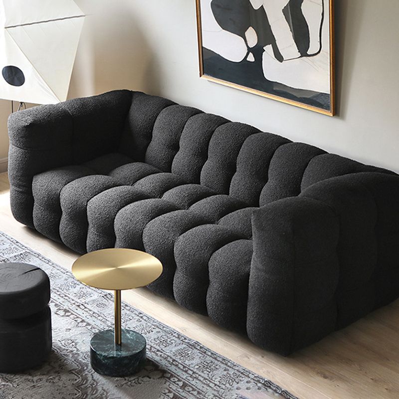 Contemporary Living Room Square Arm Tight Back Standard Seating