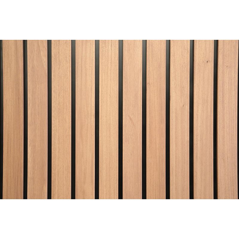 Industrial Wood Texture Wall Mural Mildew Resistant for Sleeping Room