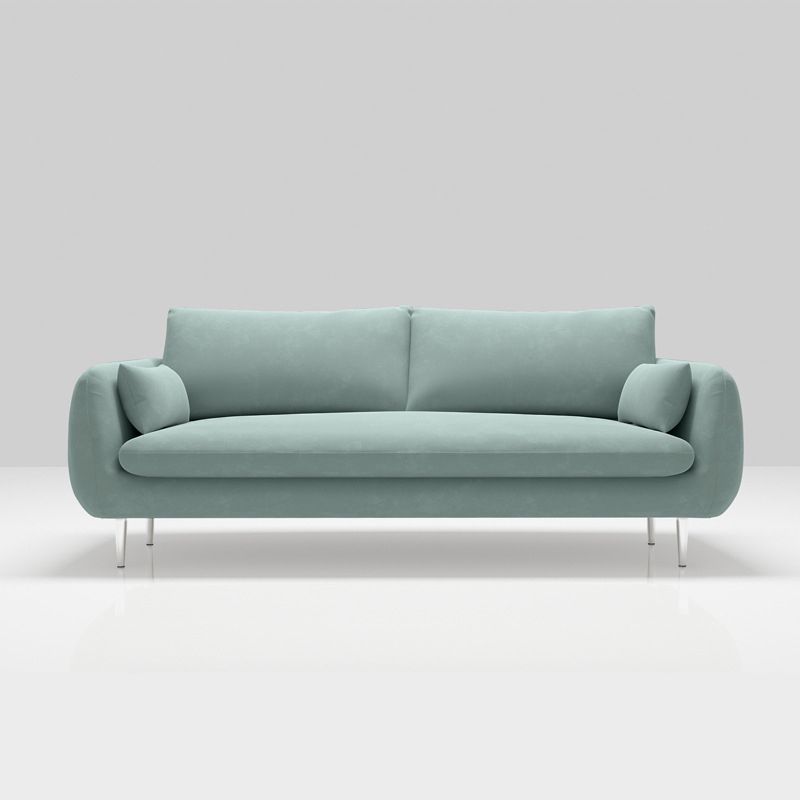 Modernism Standard 4 Legs Sofa Square Arm Sofa for Living Room