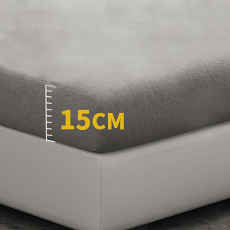 Light-grey Modern Sectional Stain-Resistant Faux leather Sectional
