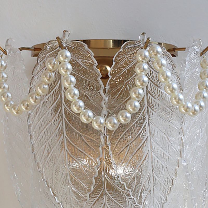 Modern Style Unique Wall Lamp Glass Wall Sconce Lighting for Bedroom