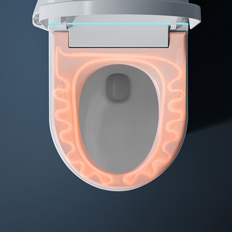 Contemporary White Floor Standing Bidet/Wall Hung Toilet Set