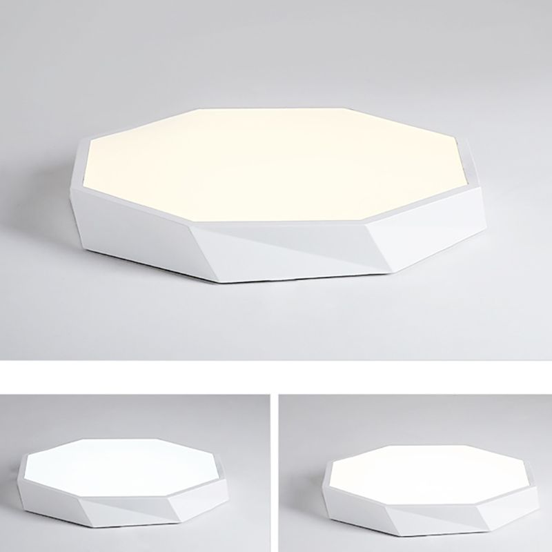 Modern Minimalist LED Ceiling Light Creative Geometric Flush Mount Ceiling Lamp