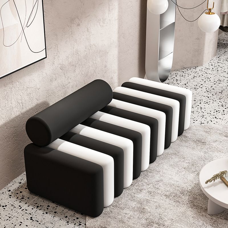 Velvet Contemporary Standard Sofa Armless Sofa for Living Room, Apartment
