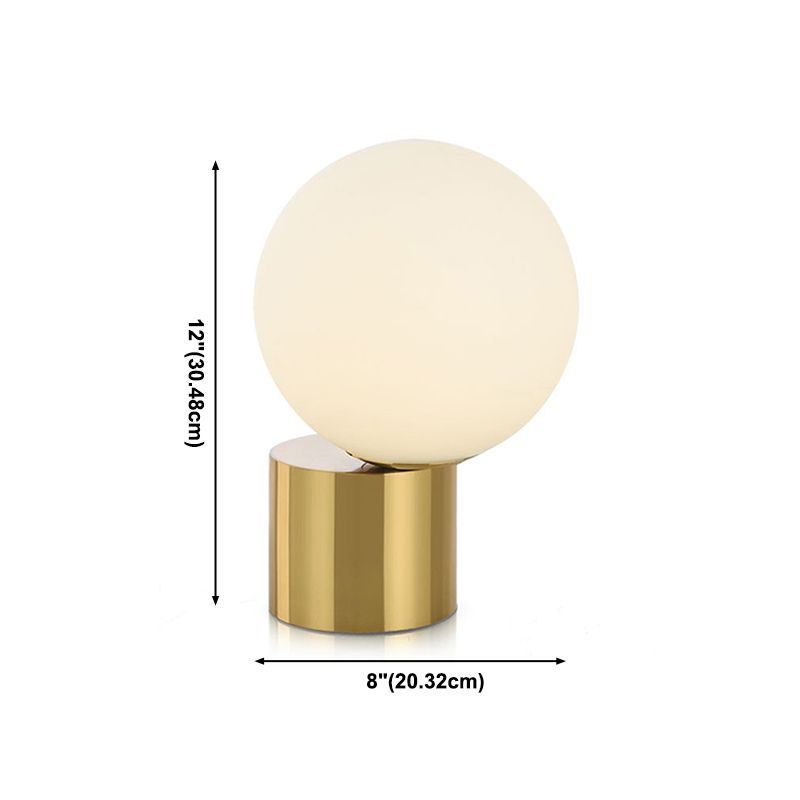 Moderno decorativo in vetro in vetro da tavolo da letto camera da letto ombra globo luci