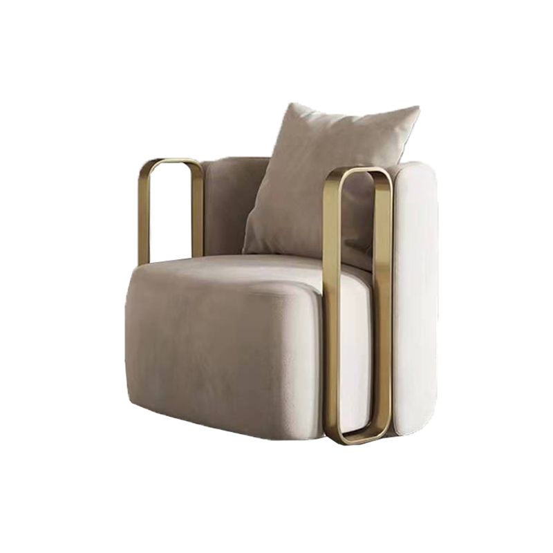 27.16" High Armchair Recessed Arms Included Chair for Living Room