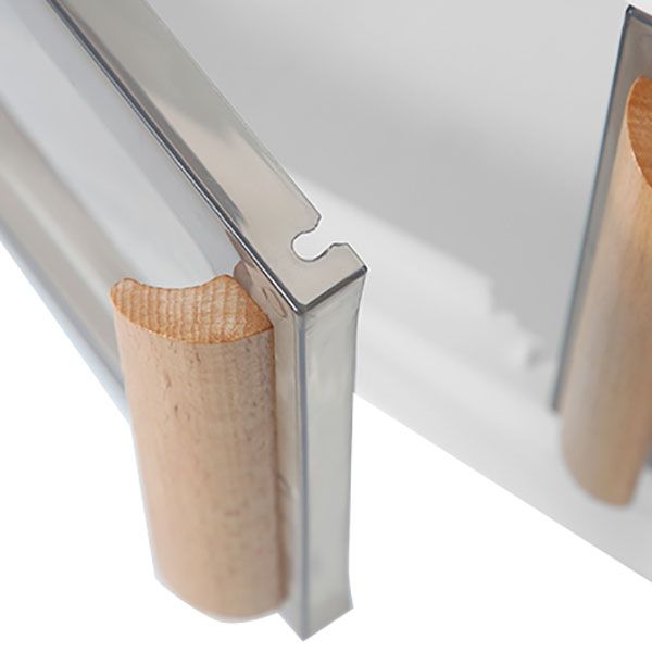 White Storage Cabinet Contemporary Hinged Wardrobe Cabinet for Bedroom