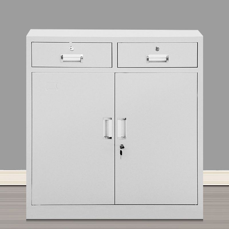 Modern Style Lateral Filing Cabinet Metal Fire-Resistant Filing Cabinet with Storage