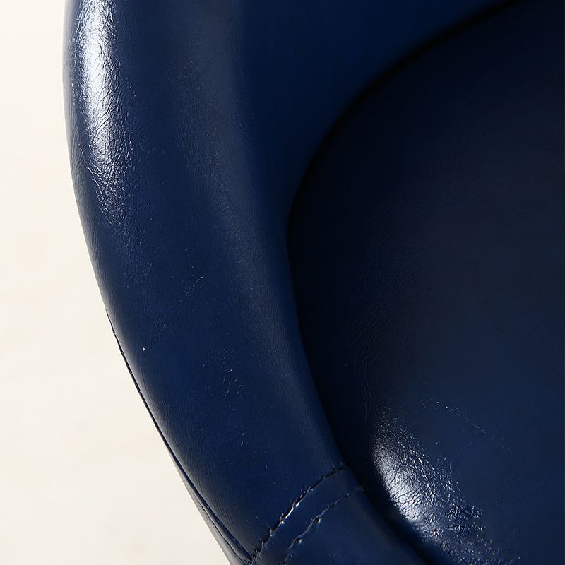 Tabouret de bar pivotant réglable en métal industriel avec coussin tabouret de barre de hauteur de 32 "