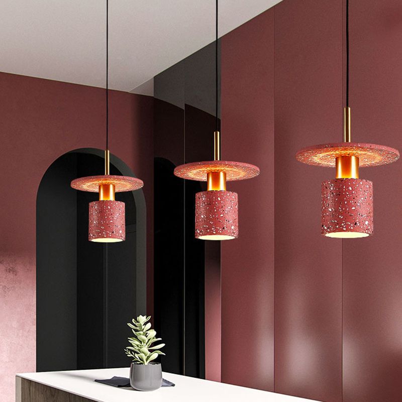 Noordse cement hanger plafondlampen enkel licht hangend licht voor restaurantbar