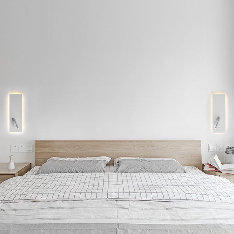 Modern Minimalist Style Wall Mounted Reading Lights Metal Reading Wall Lamp for Bedroom