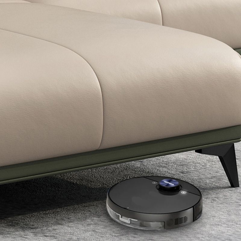 Genuine Leather High Back Pillow Top Arm Sofa and Sectional with Storage