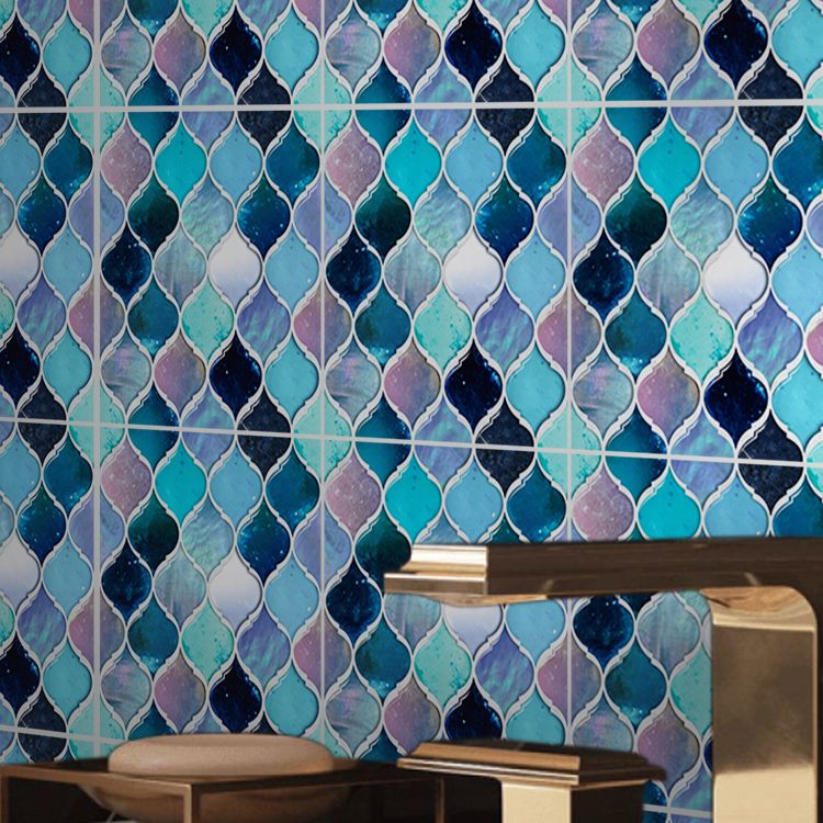 Mosaic Tile Peel and Stick Tile Kitchen Waterproof Backsplash Peel and Stick Wall Tile