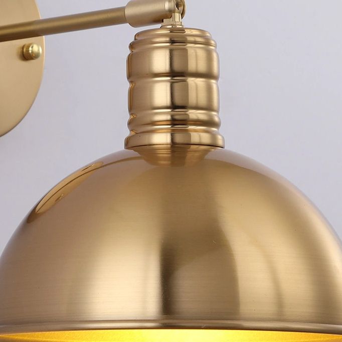 Modern Gold Vanity Lighting Metal Wall Light Fixture for Bathroom