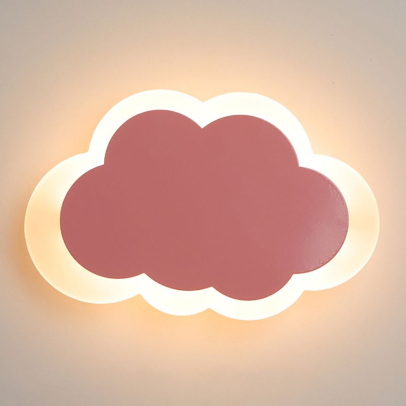 Cloud Sconce Light Fixture Nordic-Style LED Metal Wall Mounted Light Fixture