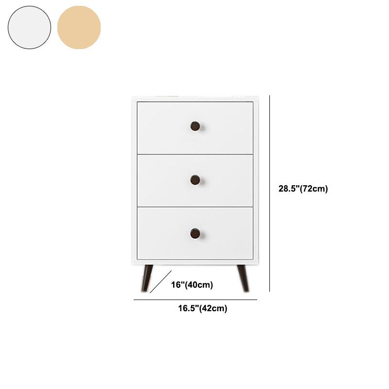 Contemporary Storage Chest Artificial Wood Dresser with 3/4/5 Drawers