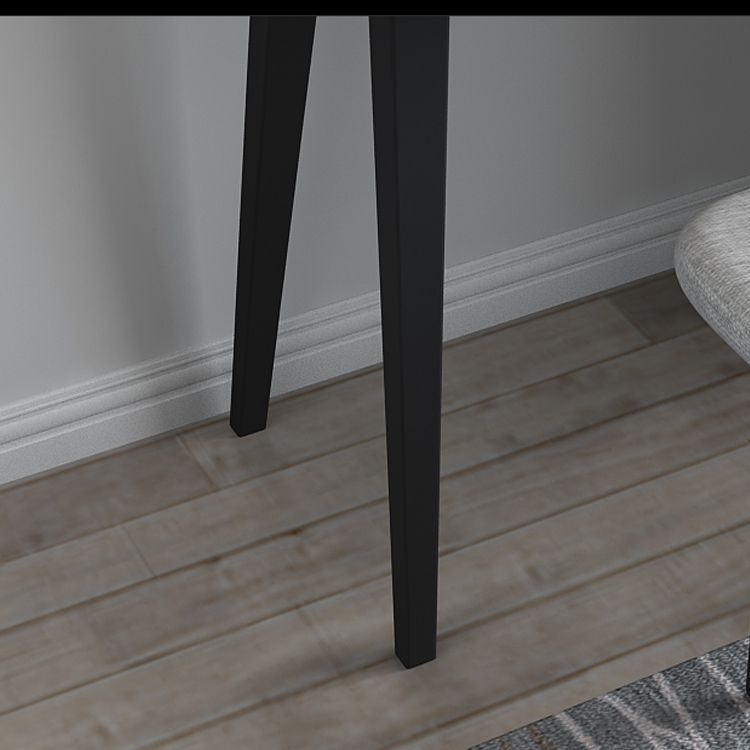 Mirror Table Dressing Table Solid Wood Make-up Vanity with Drawers