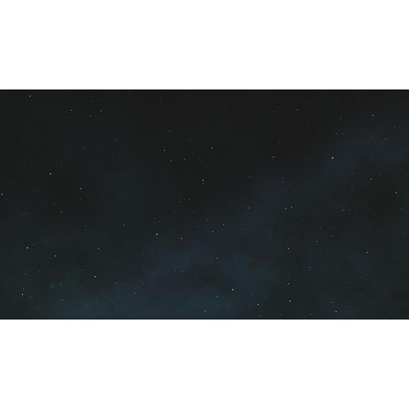 Universe Mural Modern Style Stain Resistant Decorative Wall Art for Bedroom