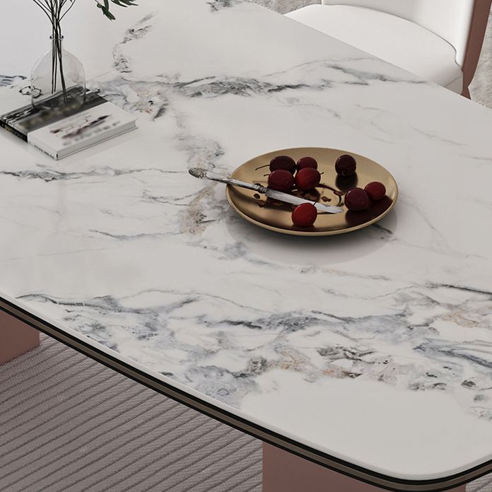 1/3/4/5/7 Pieces Contemporary Dining Set Sintered Stone Dining Room Set