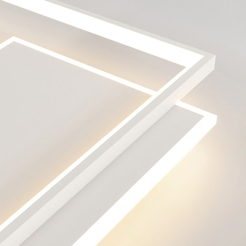 Unique Shape Flush Lighting Modern Metal Flush Mount Lighting