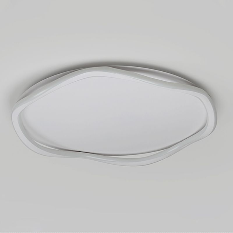 Plafonnier encastré contemporain Luminaire de plafond encastré géométrique