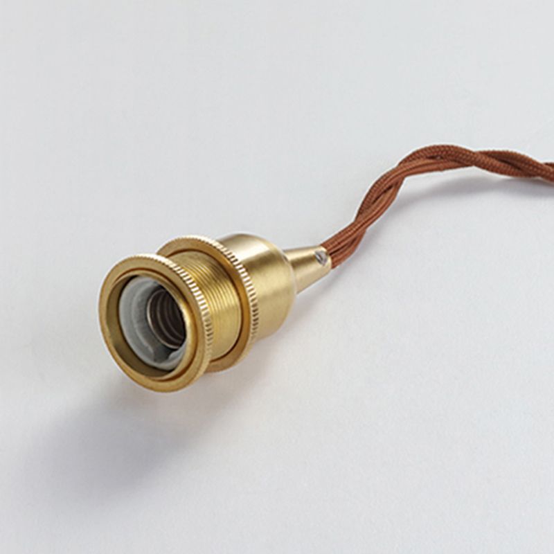 Glass Flower Pendants Lights Single Bulb Modern Style Living Room Hanging Light Fixtures