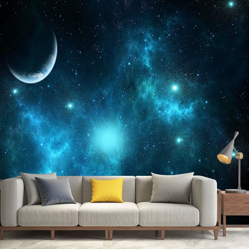 Huge Universe Waterproofing Wall Covering for Sleeping Room, Personalized Size Available