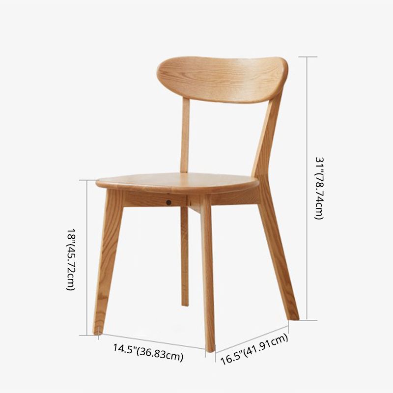Table à manger de style traditionnel avec table à manger et chaises à bois massif fixe pour usage domestique