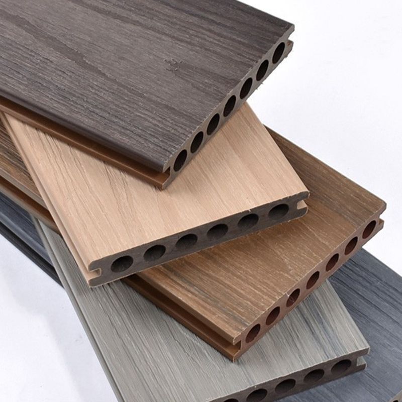Embossed Patio Flooring Tiles Composite Nailed Flooring Tiles Garden
