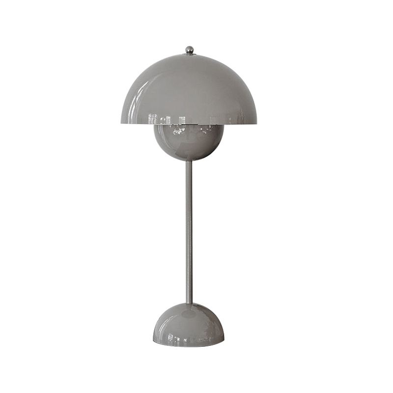 Lampes de table de nuit en métal dôme de style moderne 1 lampe de table légère