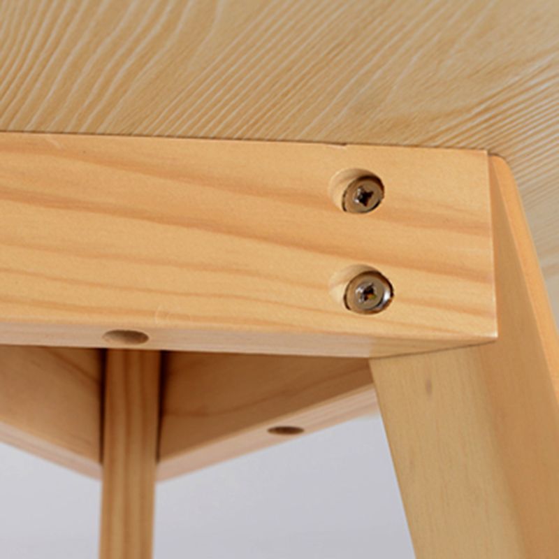 3 Legs Natural / White / Black Wooden Round Top Coffee Table